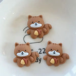 bijoux animaux rose bleu orange rouge marron clair blanc doux mignon coeurs patte oreille