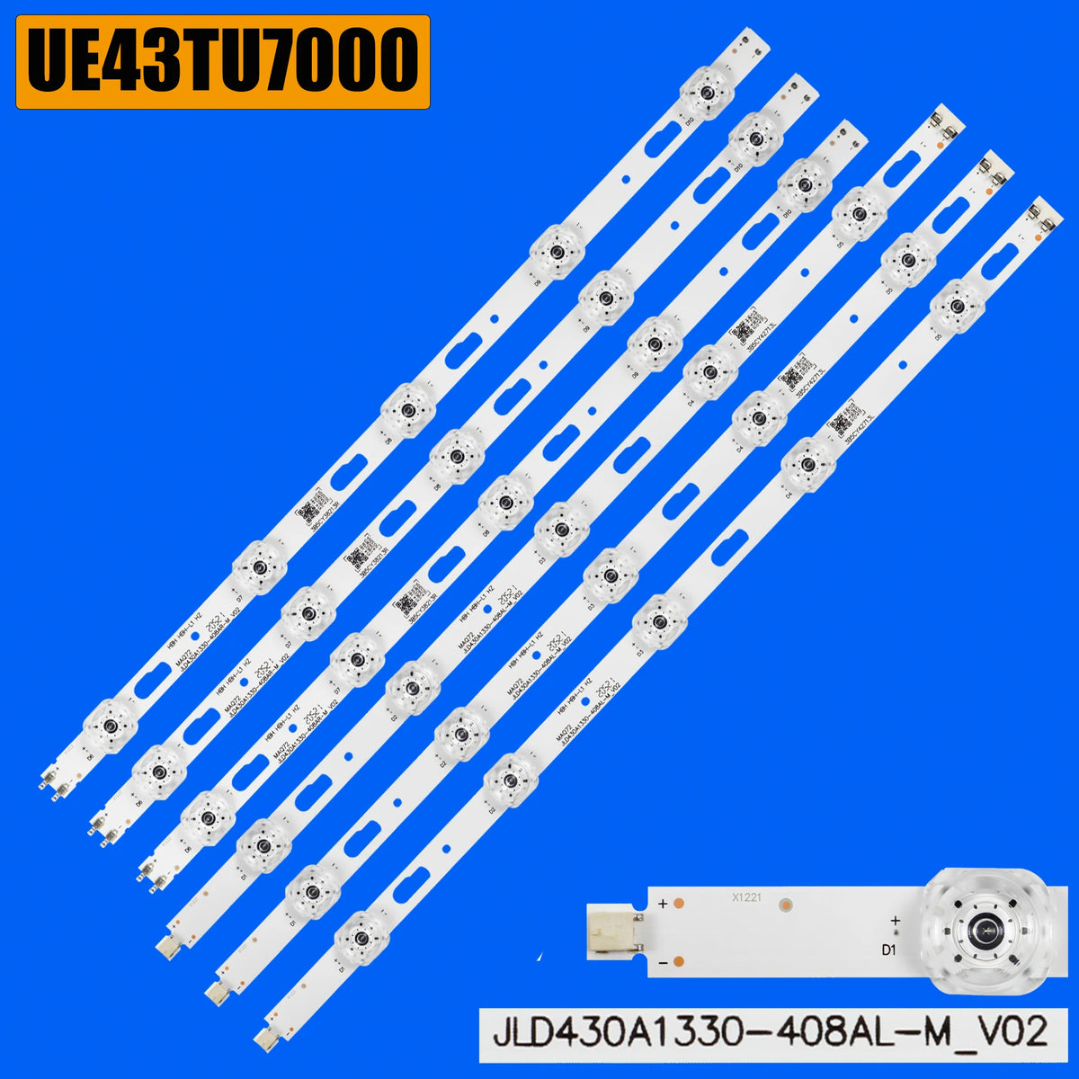 bande lumineuse led blanc moderne connecteur électrique fixations numéros référence
