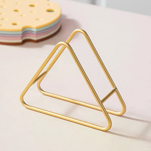 support dessous verre adhésif or minimaliste élégant géométrique résistant durable facileintérieur déco moderne