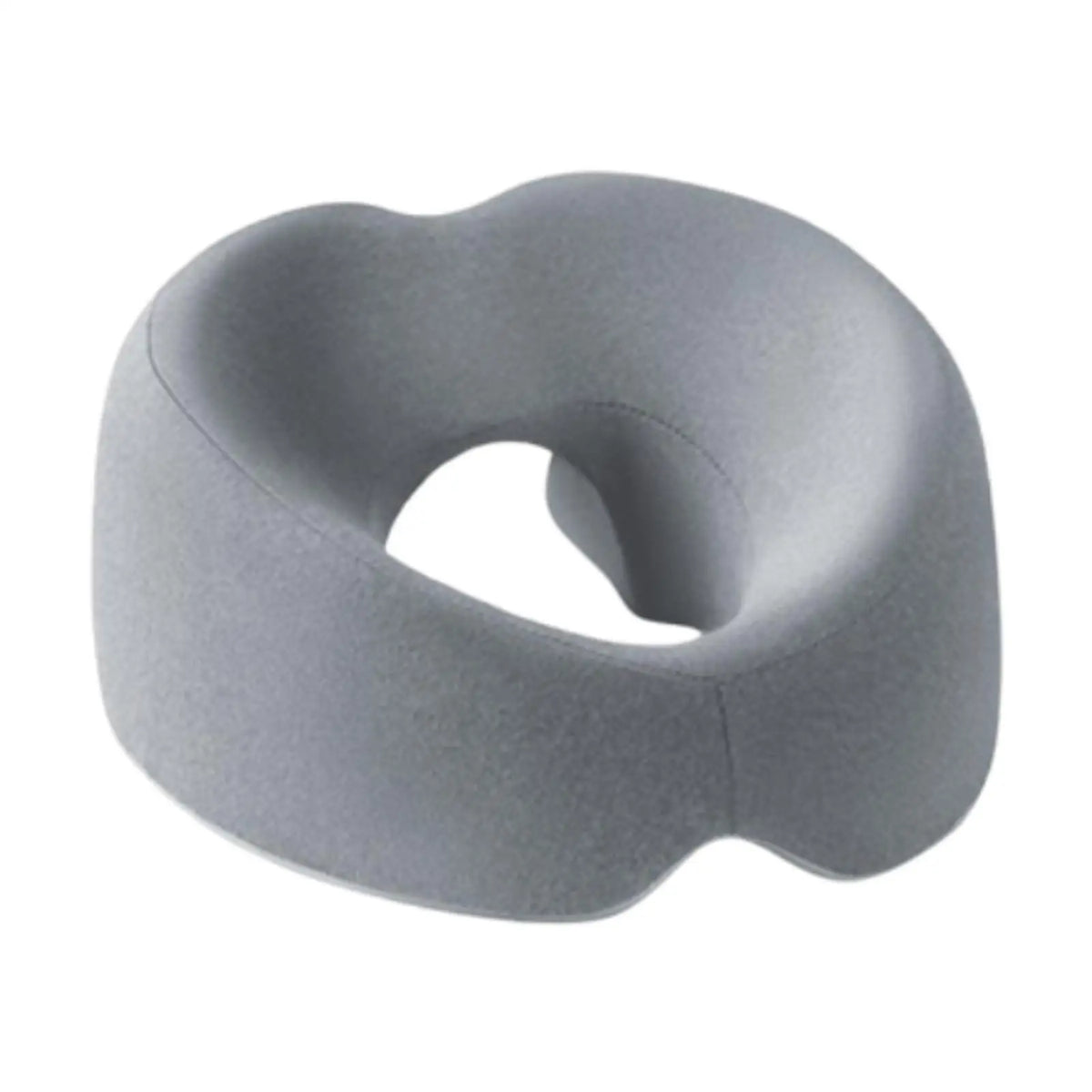 coussin soutien sommeil mousse polyester massage face down confort salon gris tissu uni ergonomie