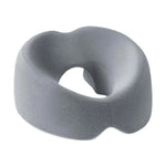 coussin soutien sommeil mousse polyester massage face down confort salon gris tissu uni ergonomie