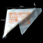 sacs pâte modeler silicone blanc coniques master imprimés respectueux environnement set 100 pièces