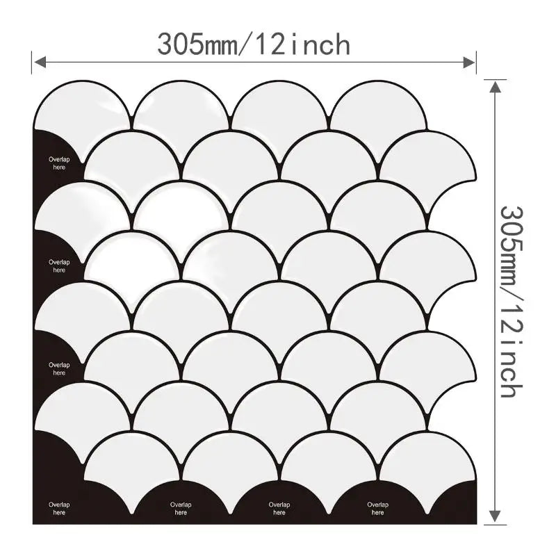 autocollants muraux 3d pvc blanc gris marbré moderne résistants chaleur imperméables carreaux mur