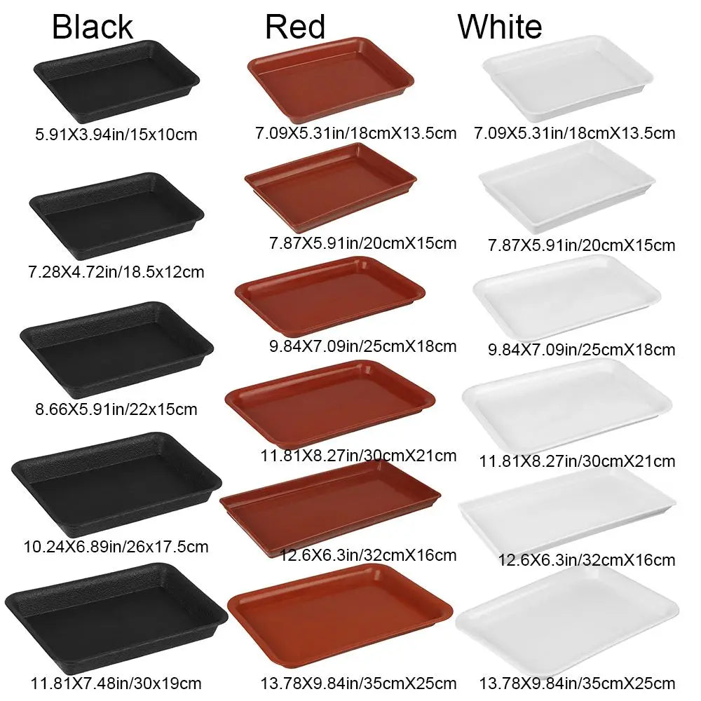 assiettes modernes plastique opaques rouge blanc noir sauciers anti débordement intérieur extérieur 18cm 35cm