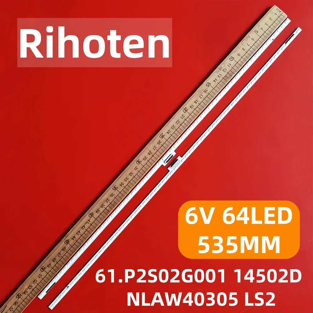 barres lumineuses led 64 diodes blanc jaune 6v 535mm technique industrielle télévision