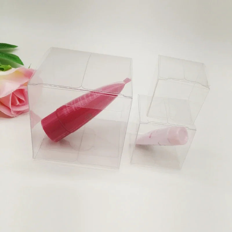boîtes rangement transparentes pvc occasion anniversaire noël mariage 50 pièces