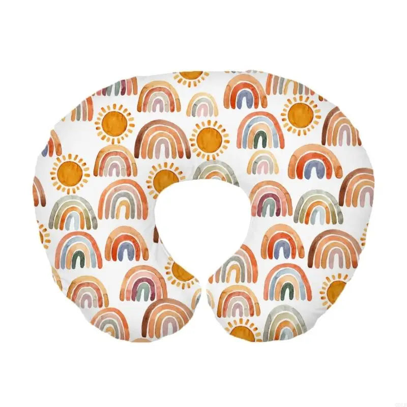 taies d'oreiller bébés unisexe coton animaux arc ciel étoiles fleurs moderne opaques gris bleu