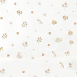 sticker mural bohème fleurs colorées adhésif salon chambre enfants decoration aquarelle opaque pvc nouveau