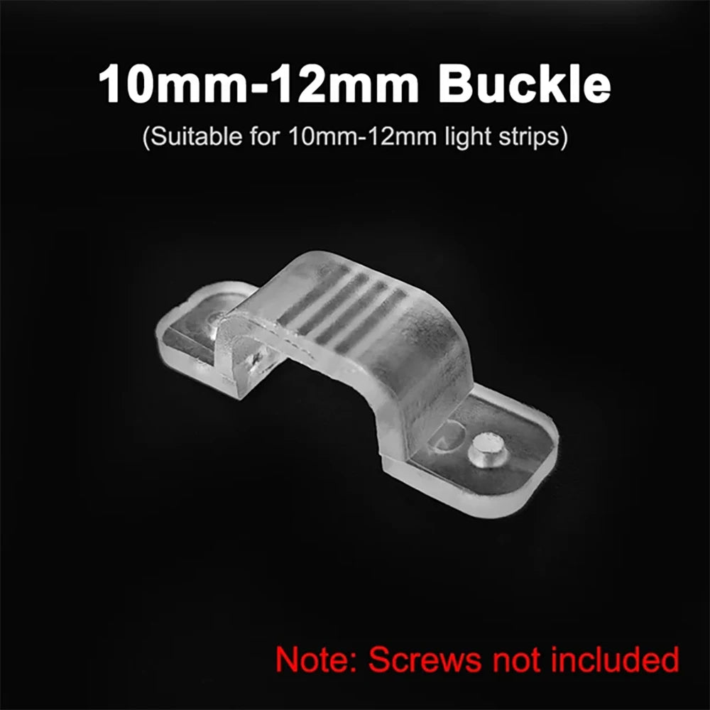 clips transparents modernes ruban led 5v 12v étanches certifications fcc rohs ul