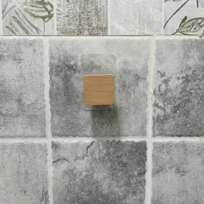 anneau toilette corde naturelle porte papier adhésif rustique sans clous