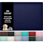 tapis silicone gris nourriture chien chat antidérapant rebord points relief