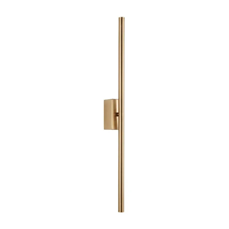 Lampes murales modernes or noires LED éclairage quotidien 60cm 80cm 100cm