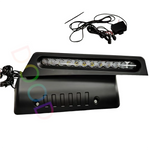 barre lumineuse noire ip67 60w éclairage travail moderne led 5000k interrupteur câble électrique