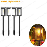 lampes solaires led étanches modernes noires transparentes jardin allée automatiquesurgence
