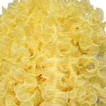 ruban franges dentelle noir blanc rose orange rouge élégant festif 11cm
