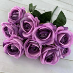 bouquet roses artificielles soie decoration intérieure moderne élégante anniversaire fiançailles graduation valentin