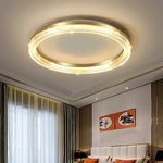 plafonnier led moderne doré blanc strass certifications flux lumineux autonome