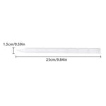 tuteur plante transparent perforations moderne eyelets plastique growth support jardin pot plantes