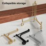support d'objets moderne or noir argent clips arrondi utilisation multiple salon respectueux environnement