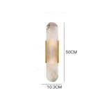 applique murale moderne marbre doré blanc gris éclairage led mur fixe élégantintérieur chambre