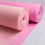 tapis jetable rose clair moderne événements fêtes mariage vente gros