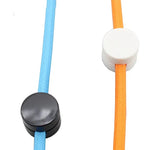 fixation noires bleues oranges modernes bricolage artisanal lumièresSuspension