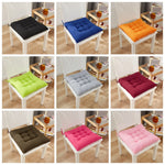 coussin carré moderne rose clair uni lavable amovible anti dérapant mousse pu tissu 40x40cm