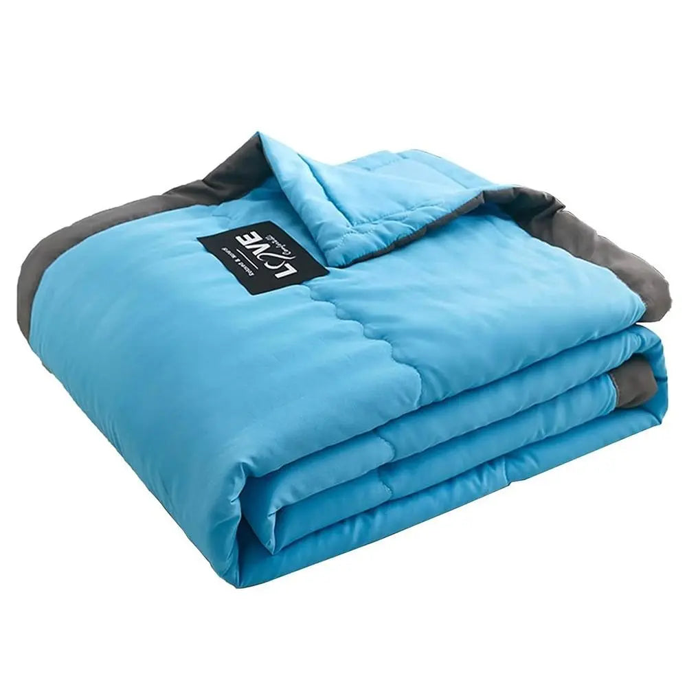 couverture rafraichissante double face effet froid coton 100 simple moderne maison 100x140cm 140x200cm