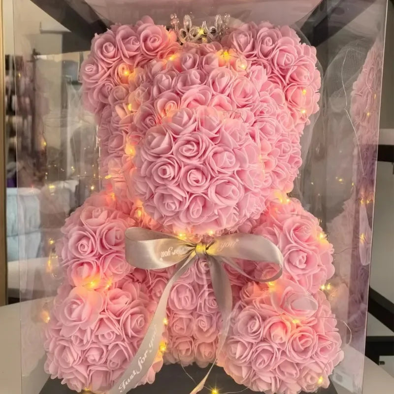 fleurs artificielles roses rouges violets blanches decoration maison anniversaire baby shower