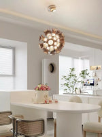 suspension luminaire moderne verre transparent câbles suspendus led intégrés contemporain haute qualité dorée argentée