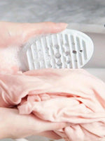 support savon moderne perforé adhésif rose clair vert pastel gris clair salle bain durable