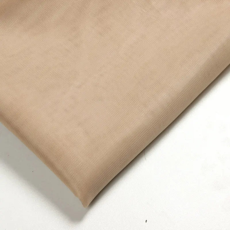 tissu polyester acrylique respirant moderne élégant translucide beige blanc noir rose pâle bleu fine