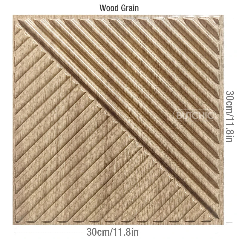 panneaux decoratifs modernes 3d or geometriques 9mm brillants stickers murailles chambre mariage