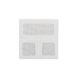 filet fenêtre anti moustiques gris maille fine adhésif moderne réparation fenêtre fixe maisonpaque 10cm