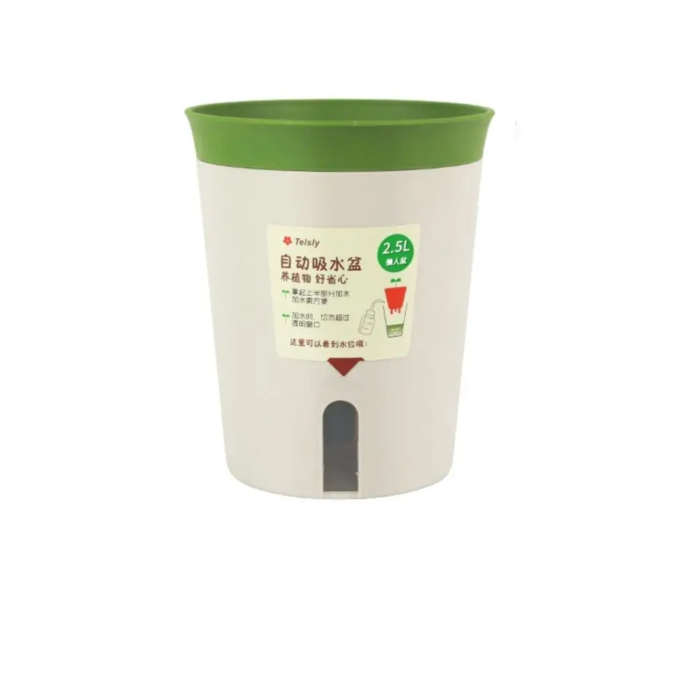 pots plantes hydroponiques auto arrosage succulentes modernes minimalistes beige vert marron orange