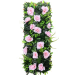 tapis fleurs artificielles décoration intérieure moderne végétal branches feuilles diverses opaques anniversaire fixations murales