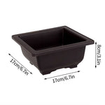 pot fleurs plastique noir moderne plante intérieure jardin décoration extérieur balcon