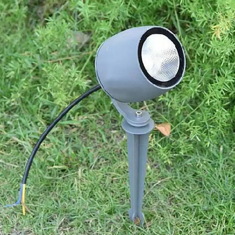 projecteur éclairage extérieur ip65 led 10w 20w 30w moderne gris mat aluminium fixe