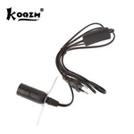 prise courant moderne noir blanc cable interrupteur clips métalliques ab