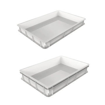 plateau rangement alimentaire industriel gris blanc fruits légumes pizza pâte cuisson bakery kitchen commercial