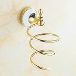 accessoires salle bain or blanc classique porte savon porte papier porte serviette porte brosse