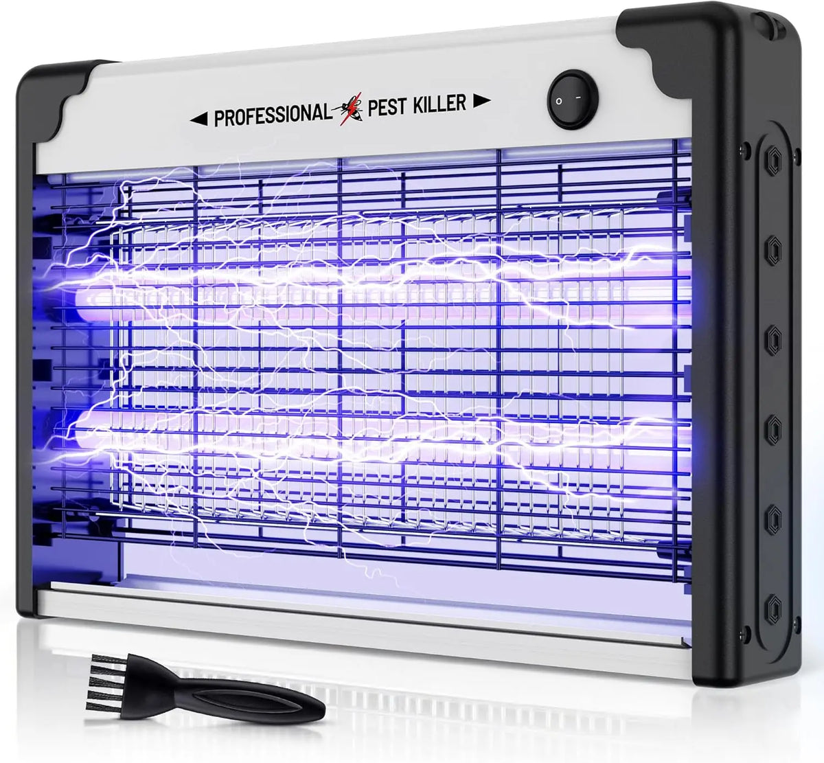 piège insectes électrique led antimoissons suspendu usb moderne noir argent violet
