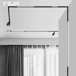 lampe led moderne magnétique noire 6w 12w 18w 24w nickel brossé