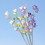 bouquet artificiel moderne violet blanc rose jaune mariage anniversaire intérieur decoration