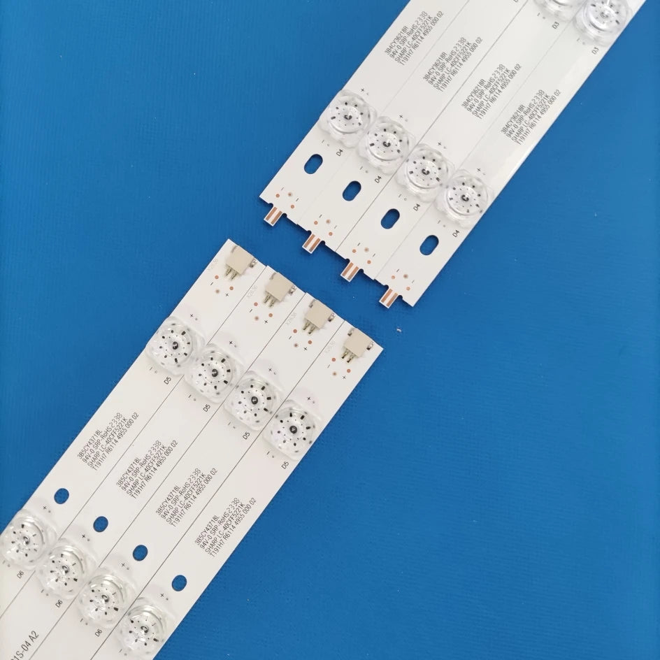 bande led blanc connecteurs modernes rétro éclairage 795mm opaques aluminium led certification ccc