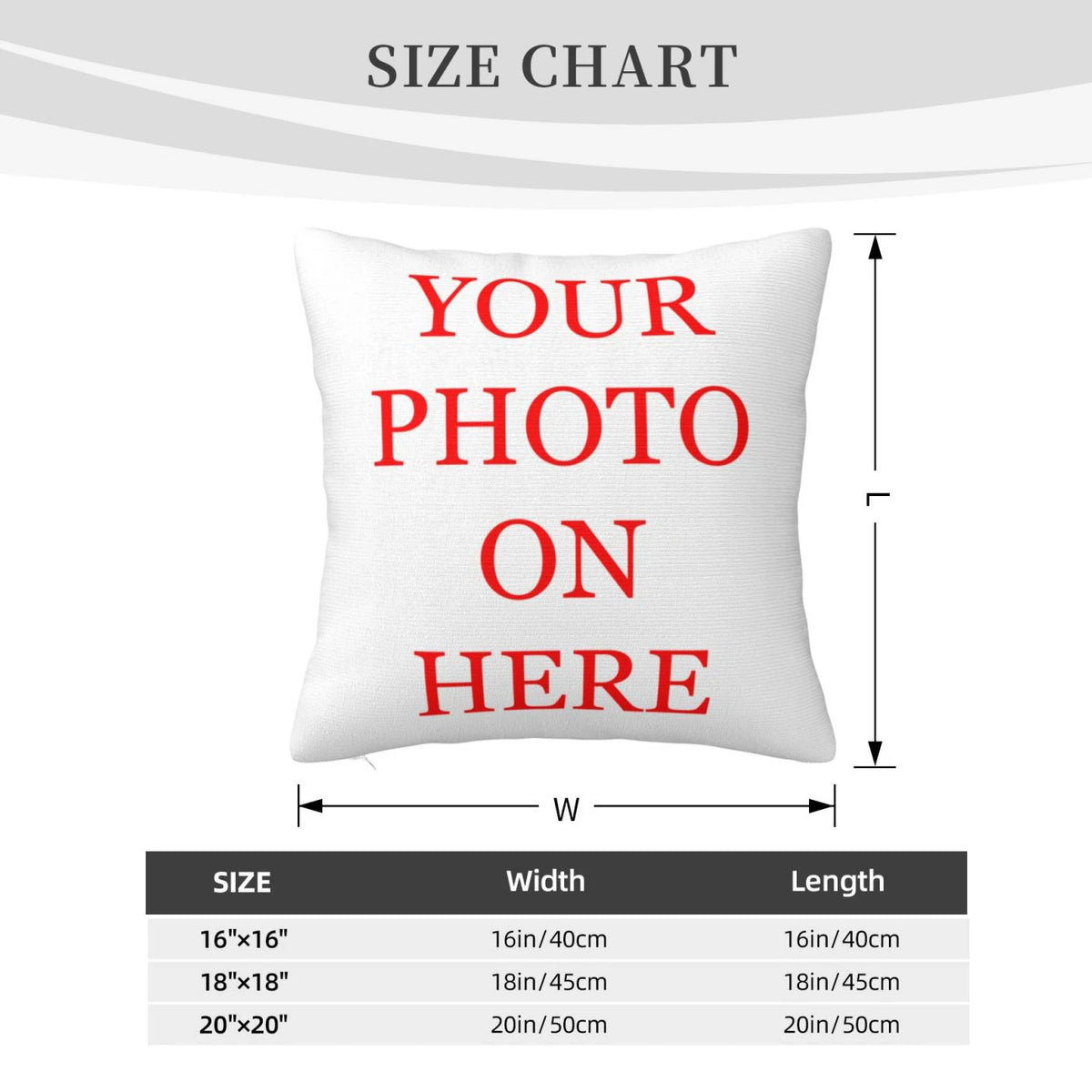 housse coussin personnalisable carré moderne lettre rouge zipper blanc deco lit voiture