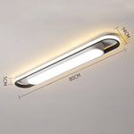 Lampe LED moderne plafonnier aluminium blanc noir éclairage quotidien minimaliste 249 2000 flux lumineux