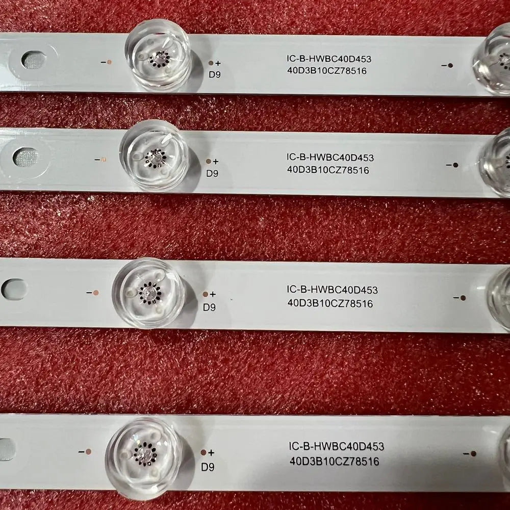 bande lumineuse led blanc bleu moderne connecteurs électriques 70mm 80mm