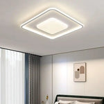 plafonnier led moderne blanc rectangulaire ovale nuage sans télécommande