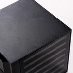applique murale moderne led noir lumiere chaude fixation murale minimaliste